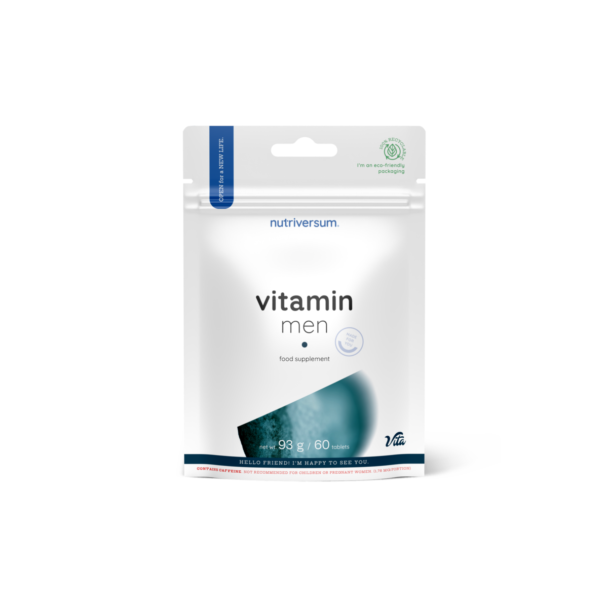 Nutriversum - Vitamin Men - Férfi multivitamin - 60 tabletta 