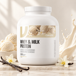 OstroVit – Whey & Milk Protein – Tejsavó- és tejfehérje-por – Vanília – 2000 g