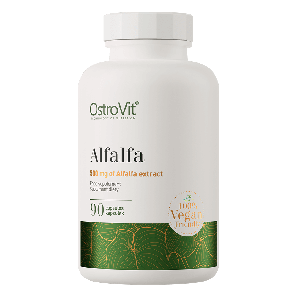 OstroVit Alfalfa (vegán) - Lucerna - 90 kapszula