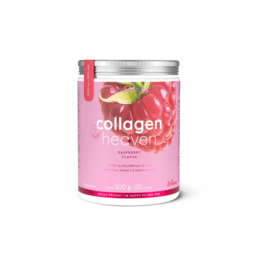 Nutriversum - Collagen Heaven kollagén por - Málna – 300 g