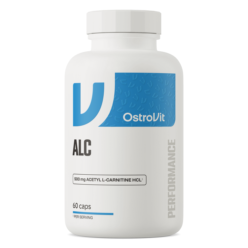 OstroVit ALC acetil-L-karnitin 500 mg 60 kapszula doboz