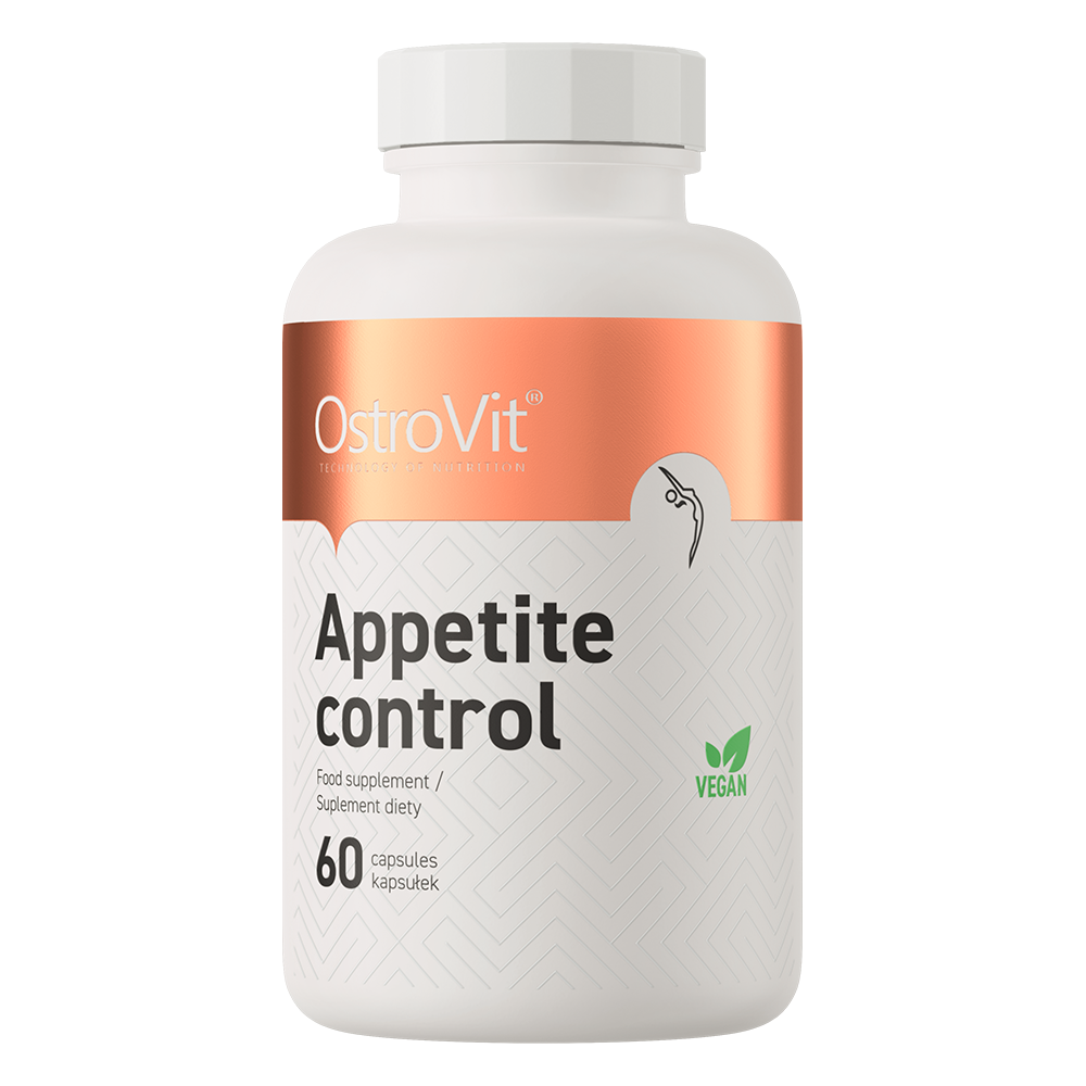 OstroVit Appetite Control vegán, 60 kapszula, elülső csomagolás