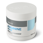 OstroVit L-arginin 3000 mg, 150 kapszula, L-Arginine, hátoldali címke és termékinformációk
