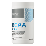 OstroVit BCAA 8-1-1 italpor, Ízesítetlen, 400 g, elülső csomagolás