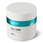 OstroVit CLA 1000 mg, 180 kapszula, Konjugált linolsav, hátoldali címke és termékinformációk