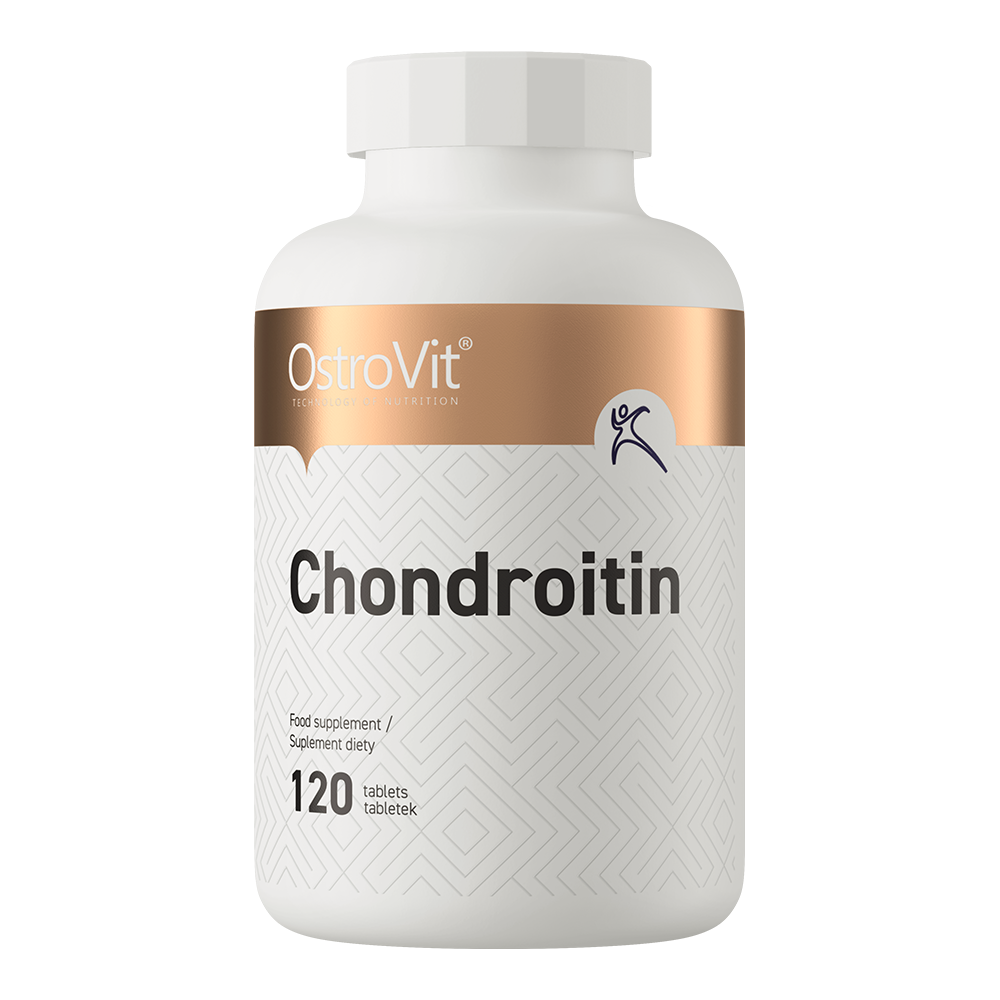 OstroVit Kondroitin-szulfát 500 mg, 120 tabletta, Chondroitin Sulfate, elülső csomagolás
