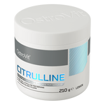 OstroVit L-citrullin-malát por, Ízesítetlen, 210 g, L-Citrulline, hátoldali címke és termékinformációk