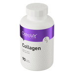 OstroVit Hidrolizált marhakollagén 3000 mg, 90 tabletta, Collagen, hátoldali címke és termékinformációk