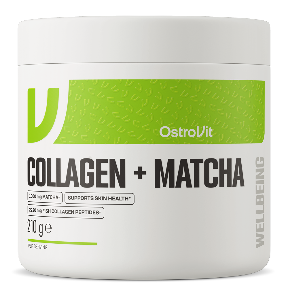 OstroVit Kollagén + Matcha 210 g doboz
