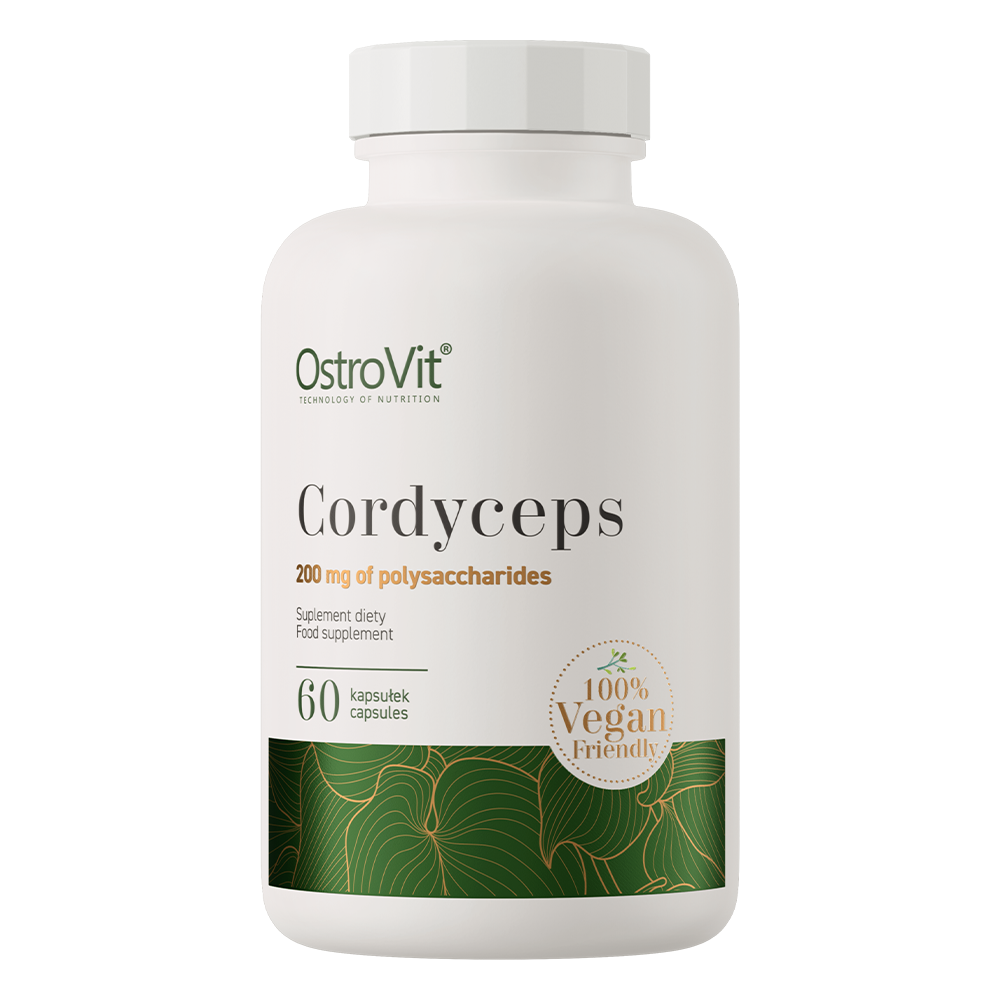 OstroVit Cordyceps VEGE 60 kapszula doboz