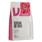 OstroVit Cream of Rice málna ízű rizskása 1000 g, tasak elölnézet