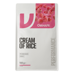 OstroVit Cream of Rice málna ízű rizskása 1000 g, tasak szemből
