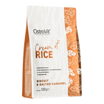 OstroVit Cream of Rice sós karamellás keksz ízű rizskása 1000 g, tasak elölnézet