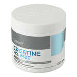 OstroVit Kreatin-hidroklorid (HCl), 150 kapszula, Creatine HCl, hátoldali címke és termékinformációk