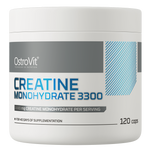 OstroVit Kreatin-monohidrát 3300 mg, 120 kapszula, Creatine Monohydrate, elülső csomagolás