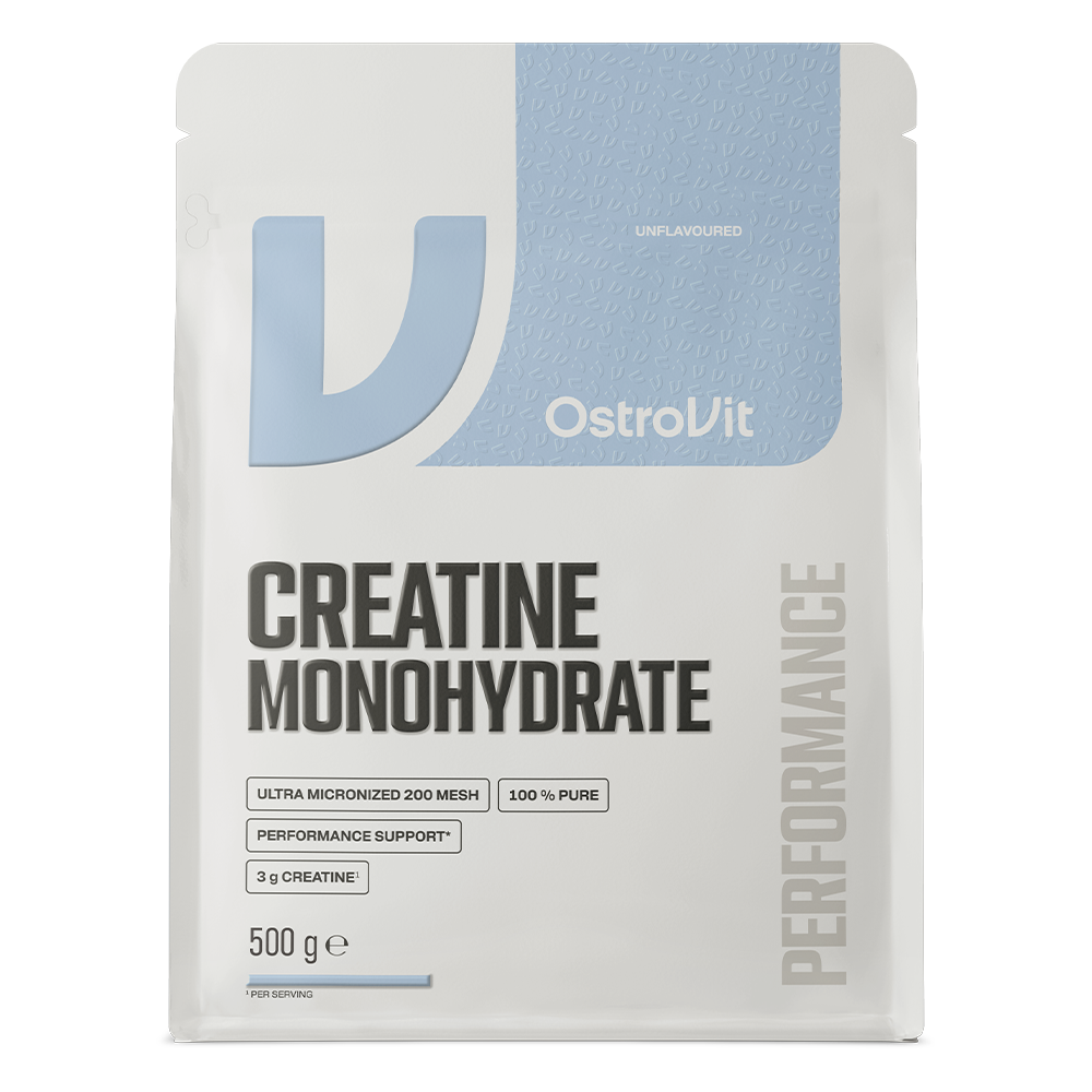 OstroVit - Kreatin-monohidrát por – Ízesítetlen – 500 g