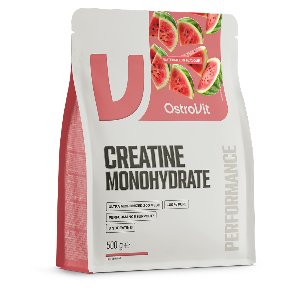 OstroVit - Kreatin-monohidrát por – Görögdinnye – 500 g