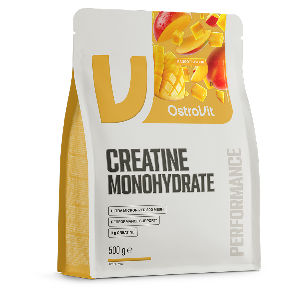 OstroVit - Kreatin-monohidrát por – Mangó – 500 g