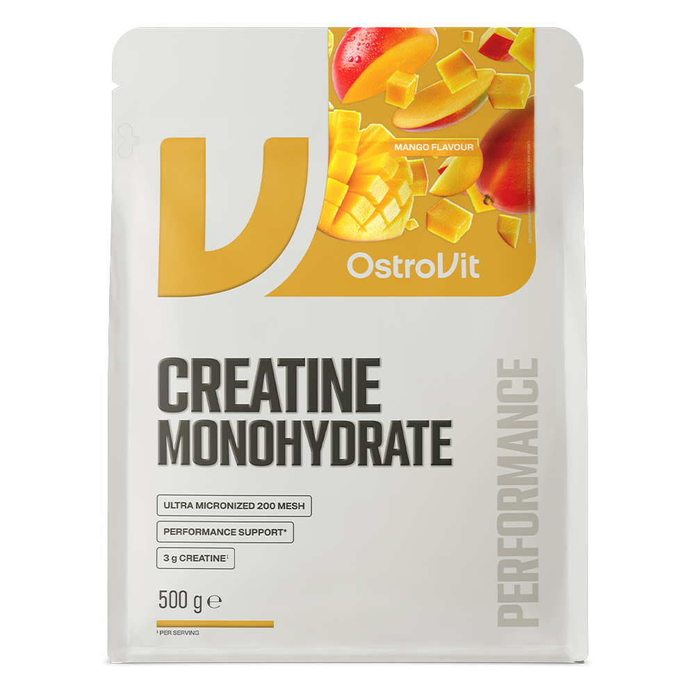 OstroVit - Kreatin-monohidrát por – Mangó – 500 g