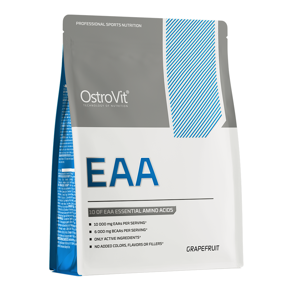OstroVit - EAA - Esszenciális aminosav por - Grapefruit ízű – 600 g – csomagolás