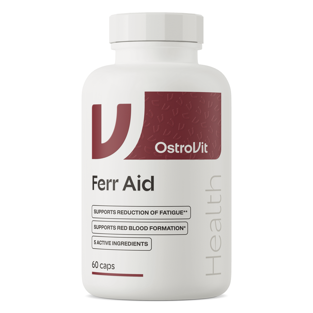 OstroVit Pharma - Ferr Aid - Vas-biszglicinát – 60 kapszula