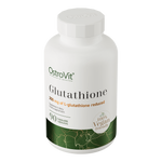 OstroVit Glutation 200 mg vegán, 90 kapszula, Glutathione, hátoldali címke és termékinformációk