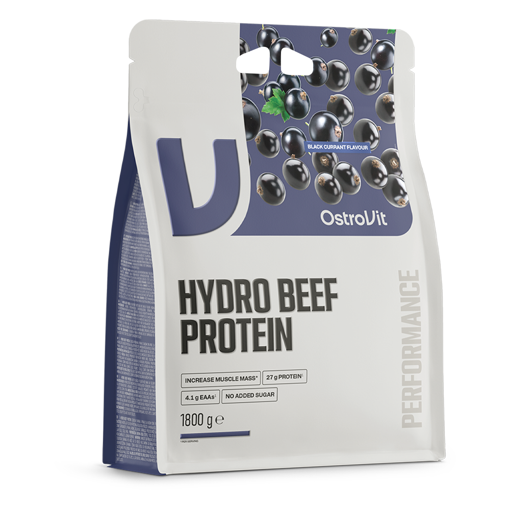 OstroVit - Hydro Beef Protein – Feketeribizli – 1800 g