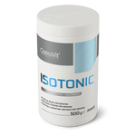 OstroVit Isotonic italpor, Citrom-menta ízű, 500 g, hátoldali címke és termékinformációk
