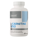 OstroVit L-karnitin 1250 mg, 60 kapszula, L-Carnitine, elülső csomagolás