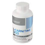 OstroVit L-karnitin 1250 mg, 60 kapszula, L-Carnitine, hátoldali címke és termékinformációk