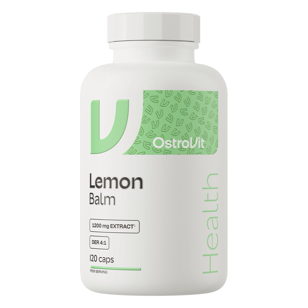 OstroVit Citromfű Lemon Balm 120 kapszula doboz