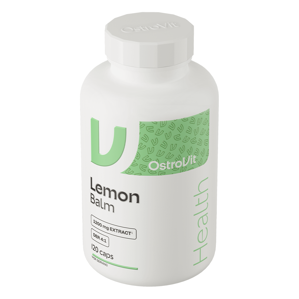 OstroVit Citromfű Lemon Balm 120 kapszula doboz (2. kép)