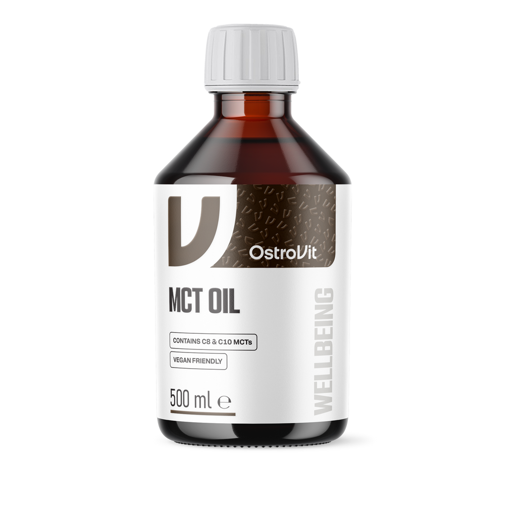 OstroVit MCT olaj, 500 ml, elülső csomagolás