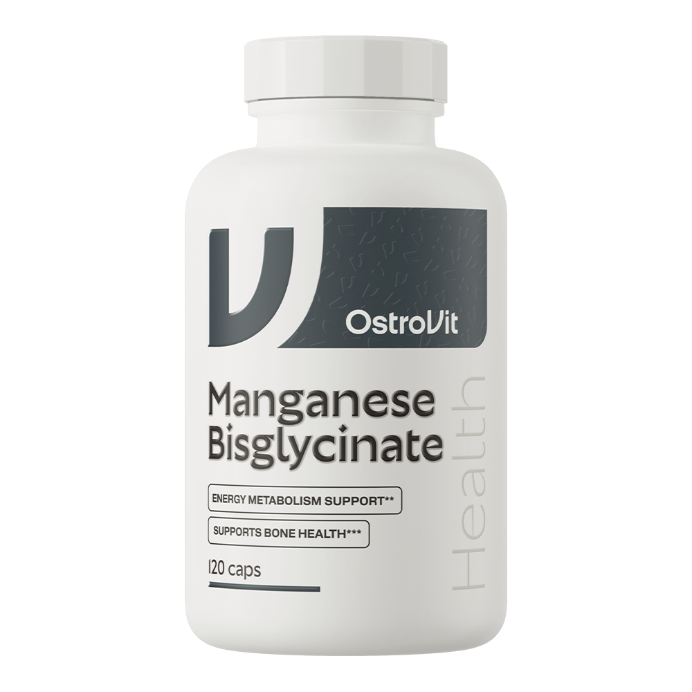 OstroVit mangán-biszglicinát 1,8 mg, 120 kapszula, elülső csomagolás