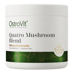 OstroVit Gyógygomba komplex por, 100 g, Quatro Mushroom Blend, csomagolás másik nézetből