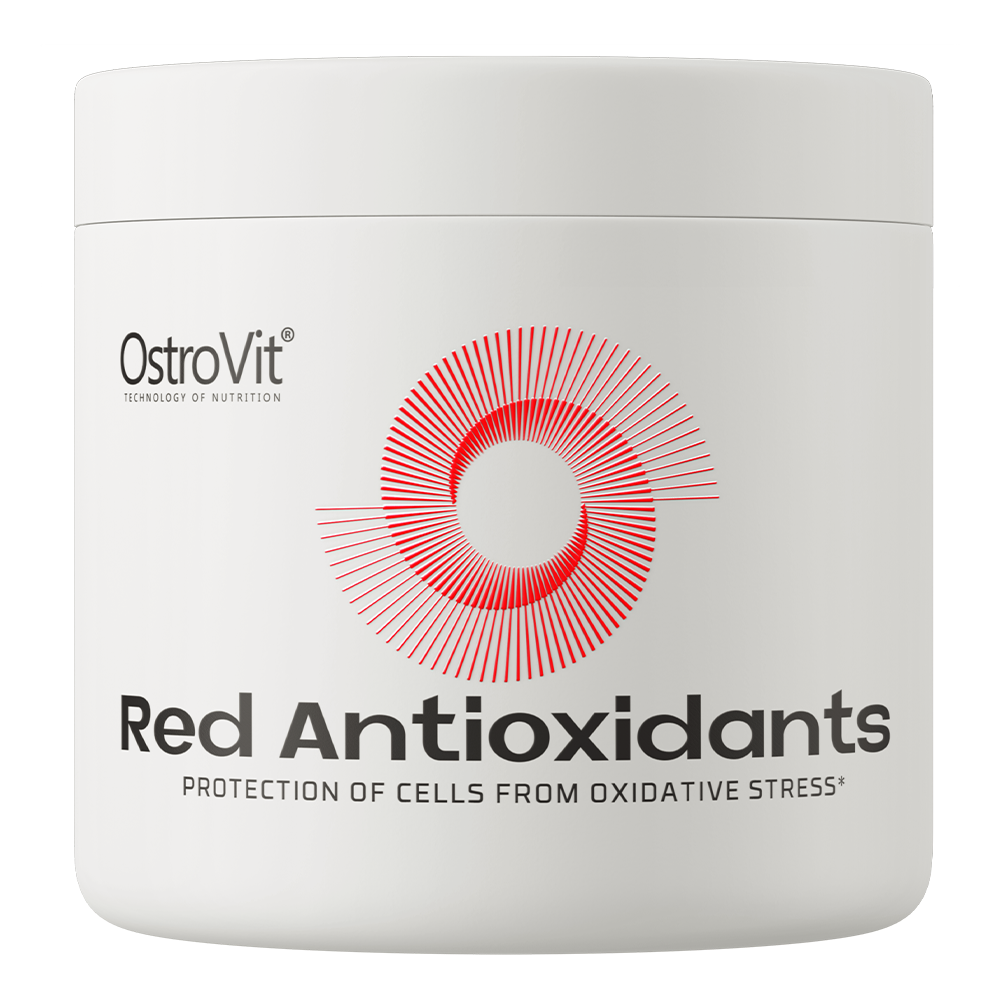 OstroVit - Red Antioxidants - Gyümölcskivonat-por természetes C-vitaminnal – 200 g