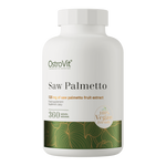 OstroVit Fűrészpálma 120 mg vegán, 360 tabletta, Saw Palmetto, elülső csomagolás