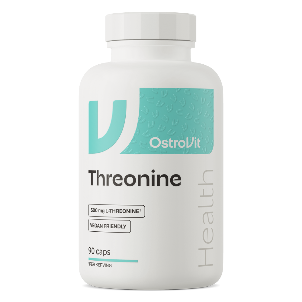 OstroVit - L-Threonine – L-treonin 500 mg – 90 kapszula