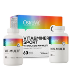 OstroVit Multivitamin Sport, 60 kapszula, VITA&MINERALS, elülső csomagolás