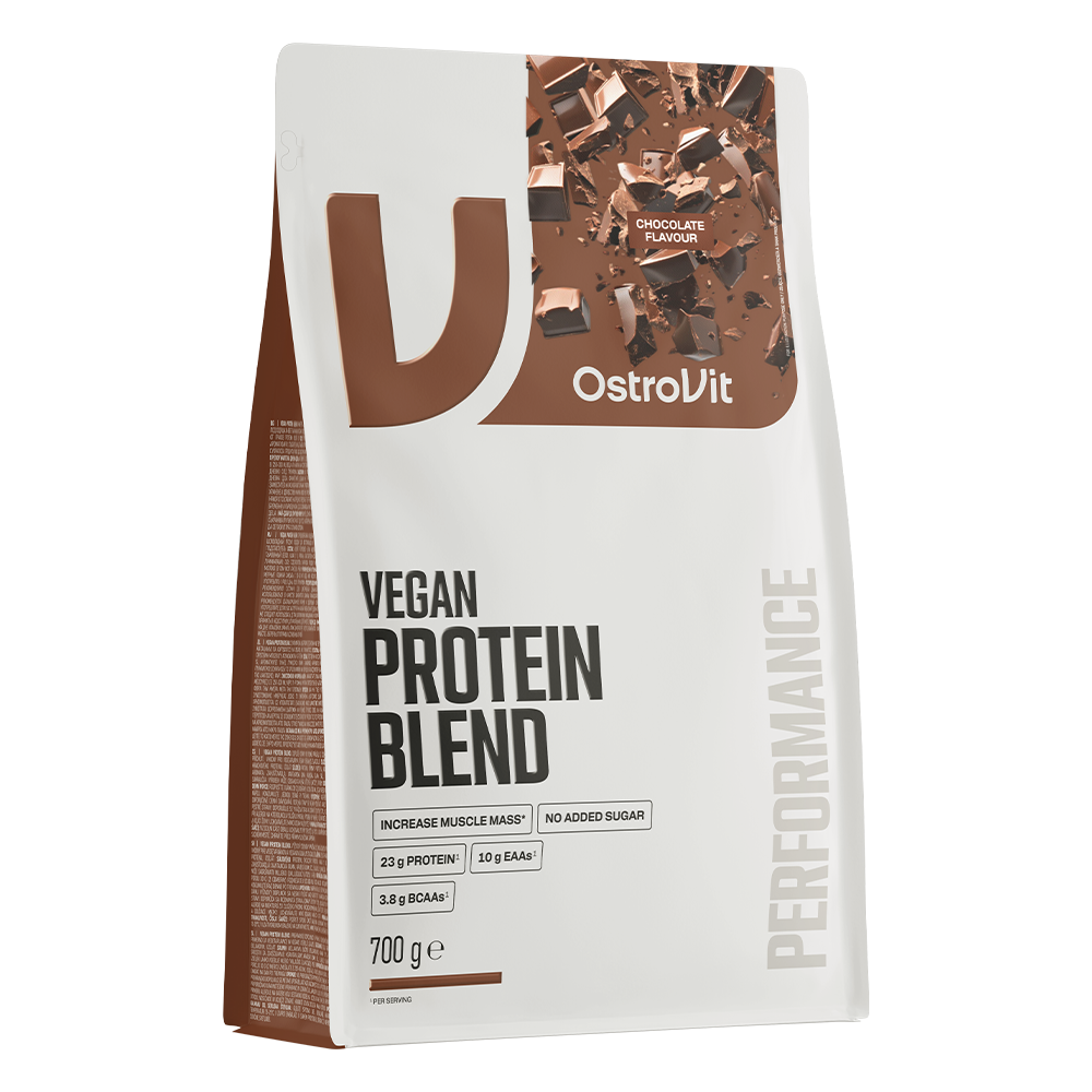 OstroVit - Vegan Protein Blend - Vegán fehérje - Csokoládé - 700 g