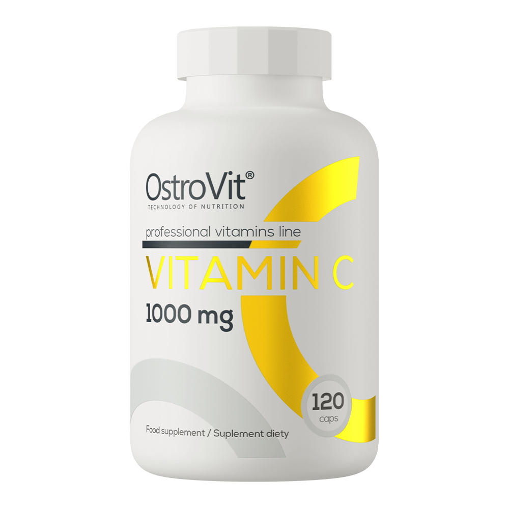 OstroVit C-vitamin 1000 mg, 120 kapszula, Vitamin C, elülső csomagolás