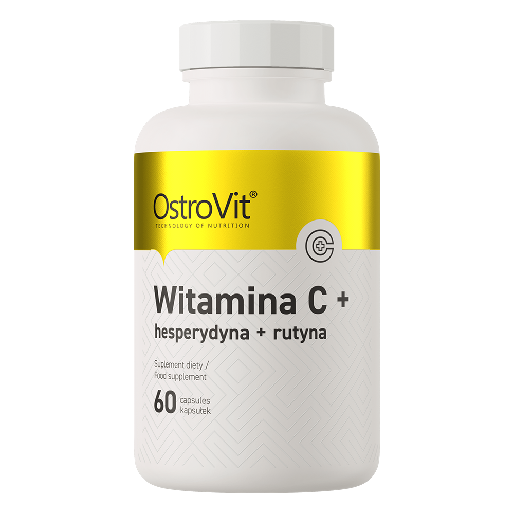 OstroVit C-vitamin 900 mg + Heszperidin + Rutin, 60 kapszula, elülső csomagolás