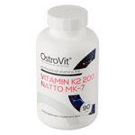OstroVit K2-vitamin MK-7 Natto 200 µg, 90 tabletta, Vitamin K2 MK-7, elülső csomagolás