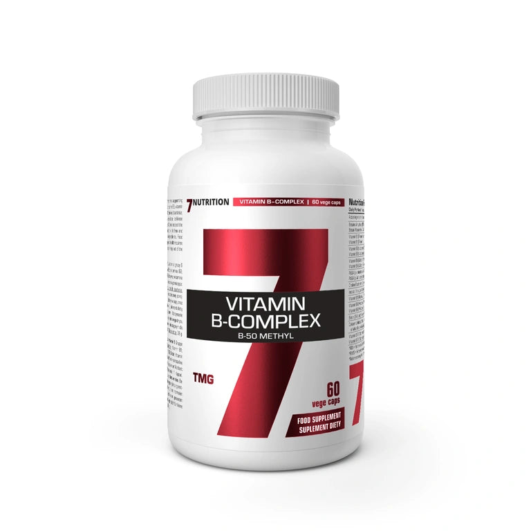 7Nutrition - B-vitamin Complex - B-50 Methyl – 60 kapszula