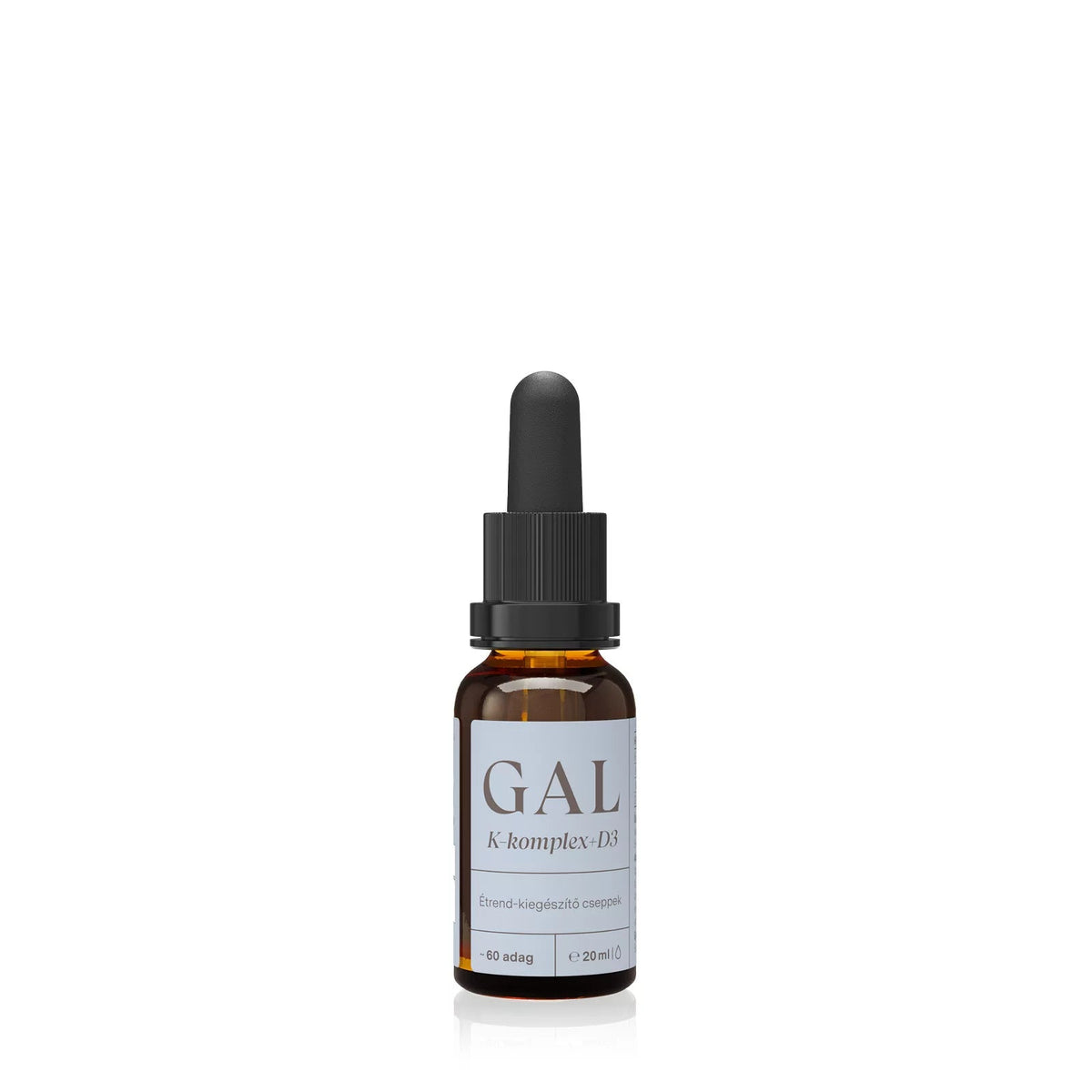 GAL K-komplex + D3-vitamin Forte csepp, 20 ml, összetevők, tápértékadatok és adagolás
