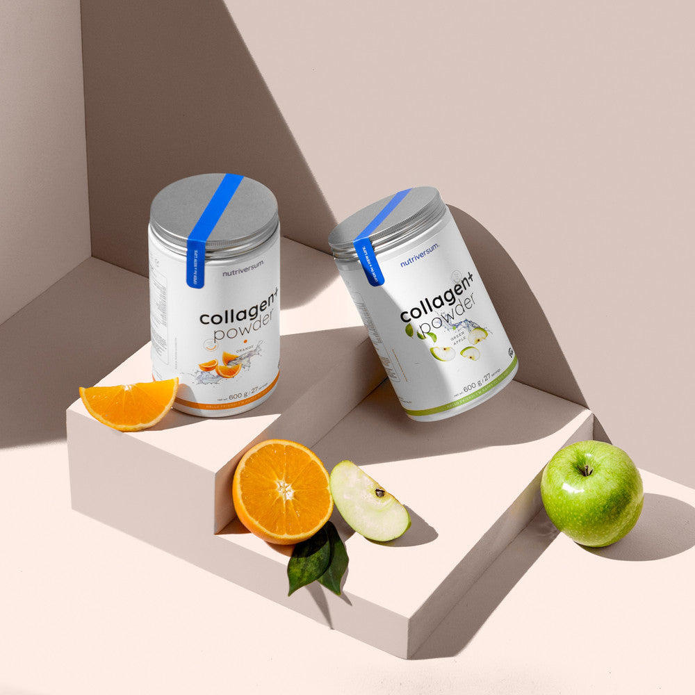 Nutriversum - Collagen+ kollagénes italpor – Zöld alma – 600 g