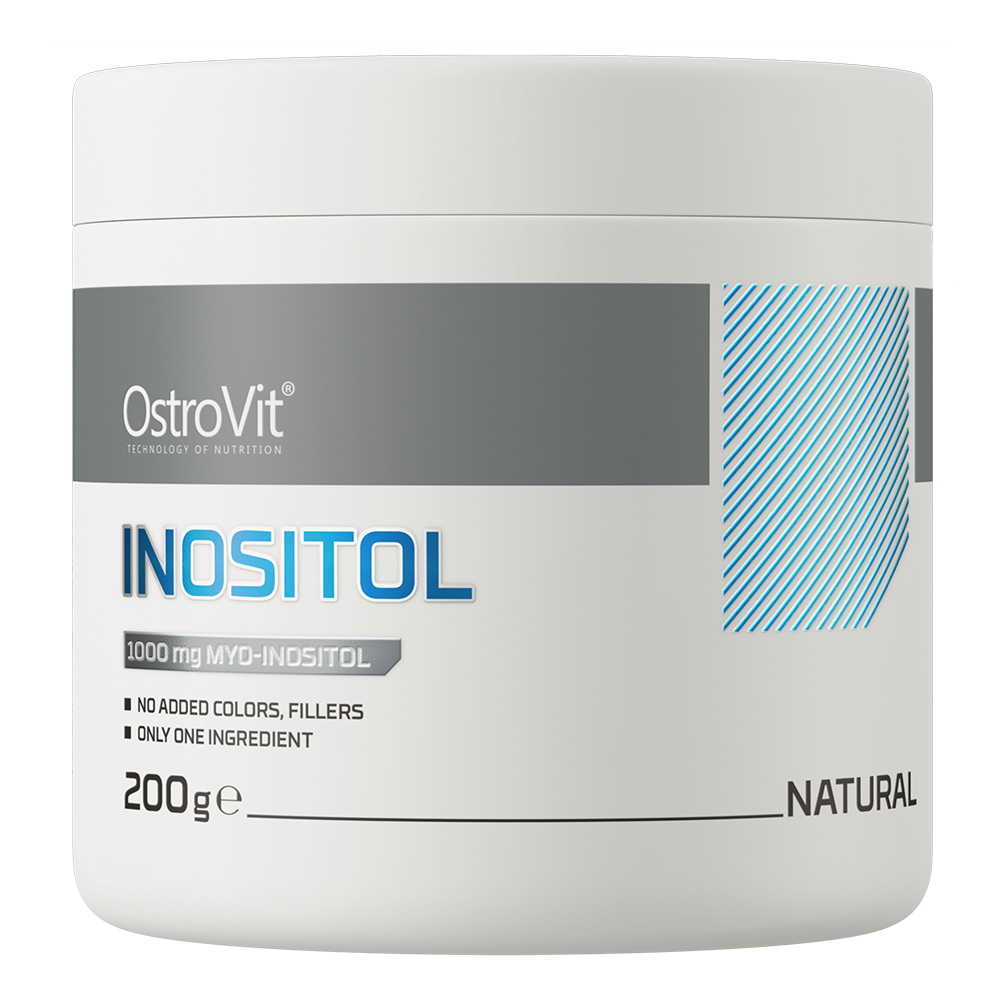 OstroVit Myo-inositol por, 200 g, 100% Mio-inozitol, elülső csomagolás