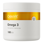 OstroVit Omega 3 halolaj, 180 kapszula, elülső csomagolás