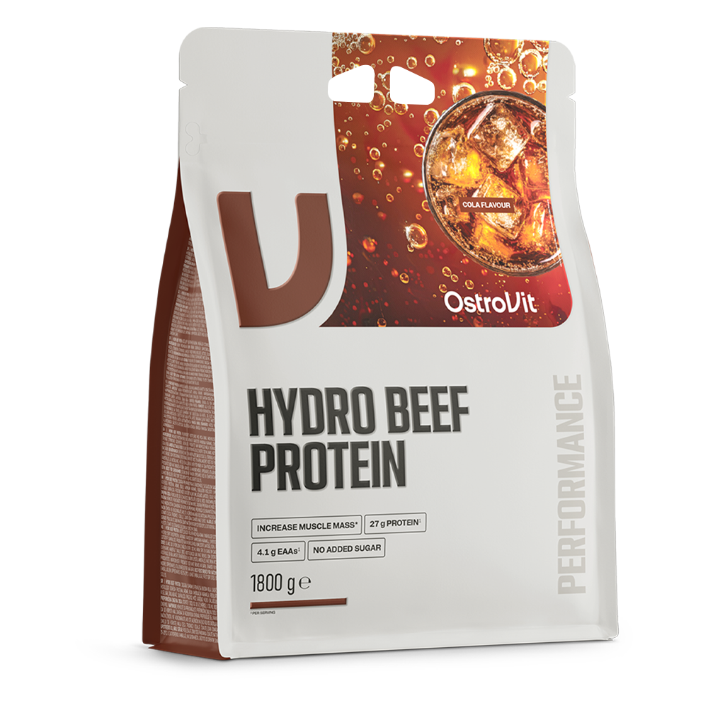 OstroVit Hydro Beef Protein cola ízű hidrolizált marhafehérje 1800 g