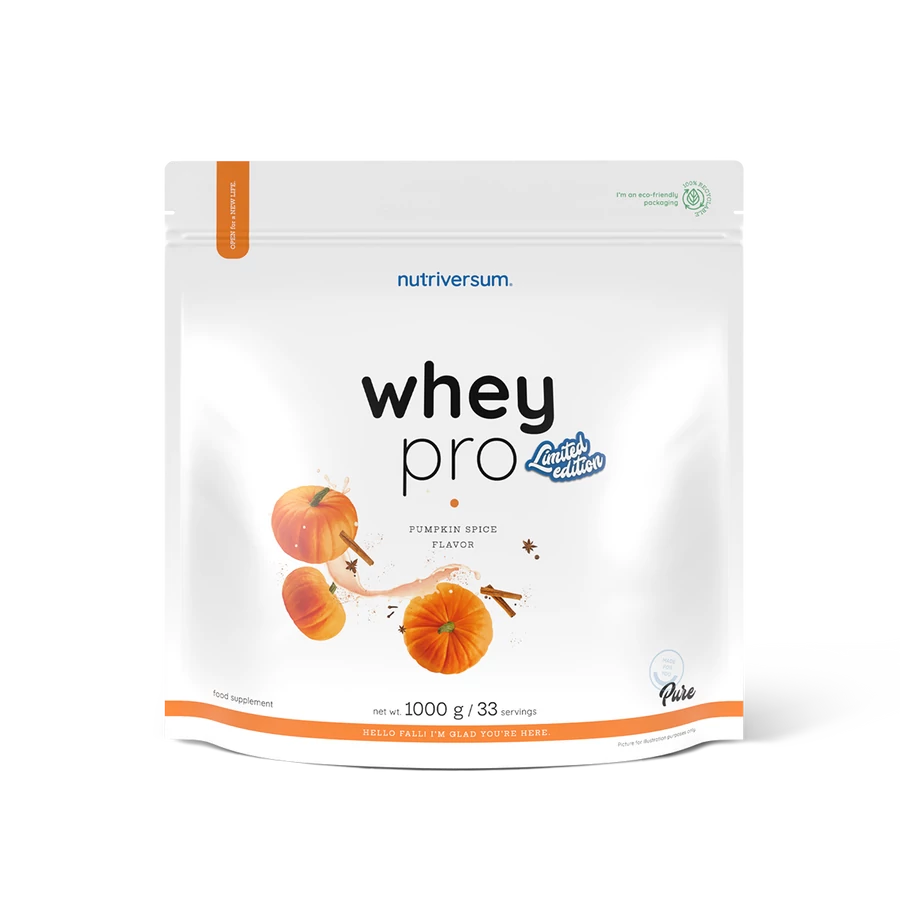 Nutriversum - Whey Pro tejsavófehérje-por - Pumpkin spice – 1000 g